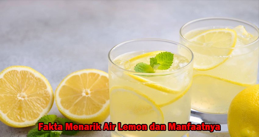 Fakta Menarik Air Lemon dan Manfaatnya